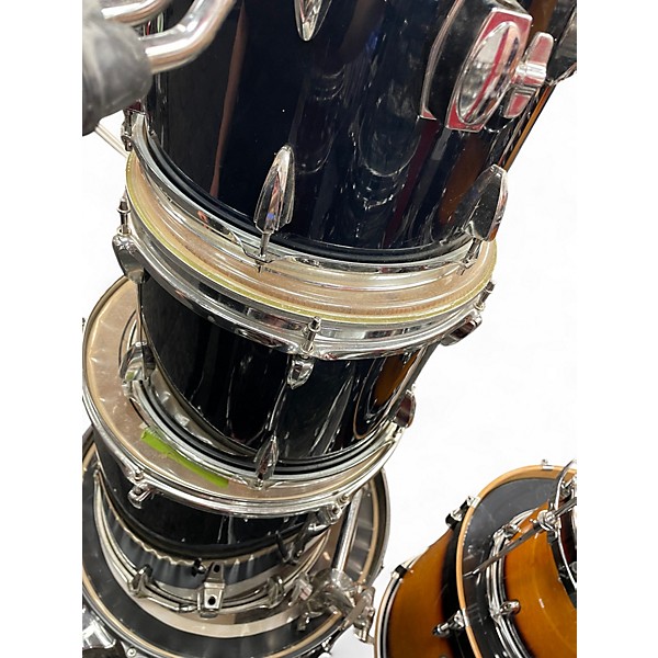 Used TAMA 4 Piece Imperialstar Black Drum Kit