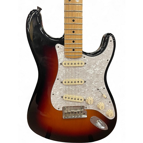 Used Fender American Standard Stratocaster 3 Color Sunburst Solid Body Electric Guitar
