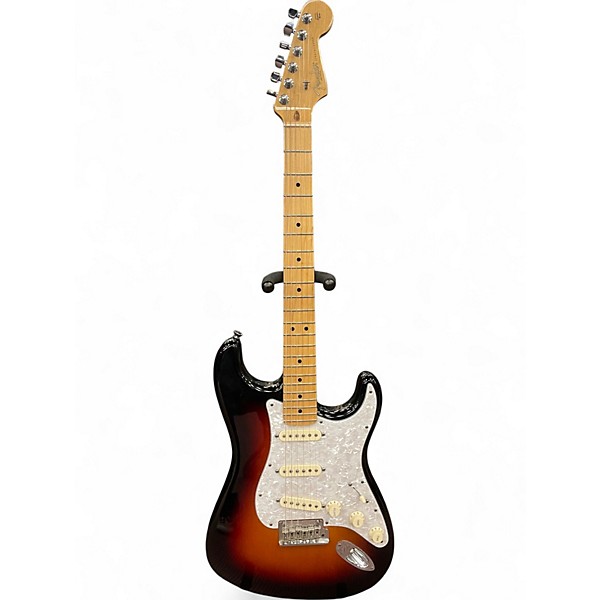 Used Fender American Standard Stratocaster 3 Color Sunburst Solid Body Electric Guitar