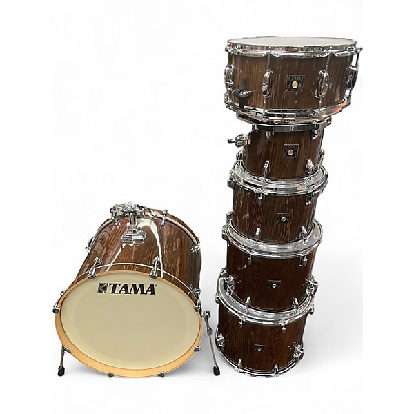 Used TAMA 6 Piece SUPERSTAR CLASSIC Java Lacebark Pine Drum Kit