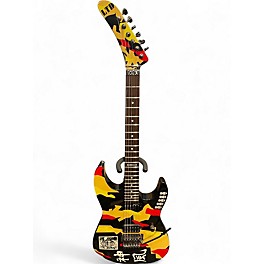 Used ESP LTD GL200K George Lynch Kamikaze Kamikaze Graphic Solid Body Electric Guitar