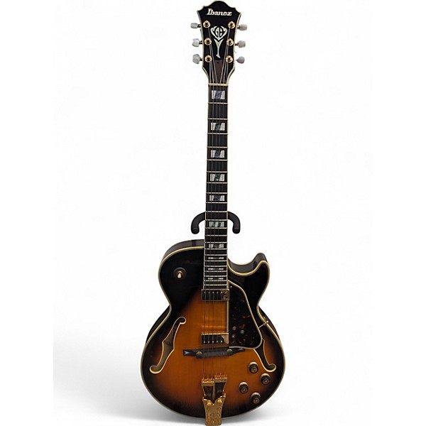 Used Ibanez GB10SE-BS Vintage Sunburst Hollow Body Electric Guitar,New Products : American Fashion Style Bags On Sale