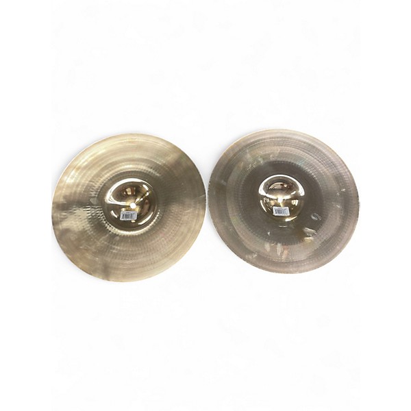 Used Zildjian 14in A Custom Mastersound Hi Hat Pair Cymbal