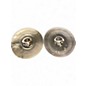 Used Zildjian 14in A Custom Mastersound Hi Hat Pair Cymbal