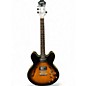Used Epiphone Dot 2 Tone Sunburst Hollow Body Electric Guitar thumbnail
