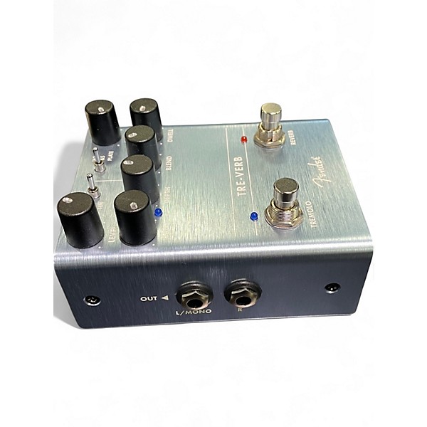 Used Fender tre-verb Effect Pedal