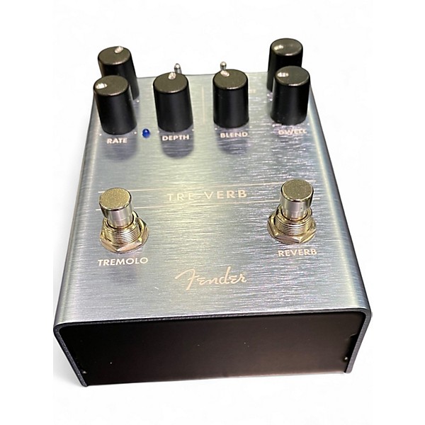 Used Fender tre-verb Effect Pedal