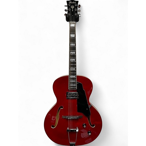 Used Redid Semi Hollow Red Hollow Body Electric Guitar,New Products : American Fashion Style Bags On Sale