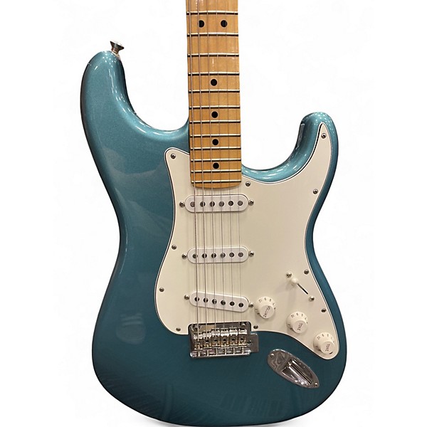 Used 2020 Fender Player Stratocaster Tidepool Solid Body Electric Guitar