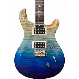 Used PRS SE Custom 24 BLUE FADE Solid Body Electric Guitar