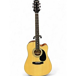 Used Mitchell MD100SCE Natural Acoustic Electric Guitar