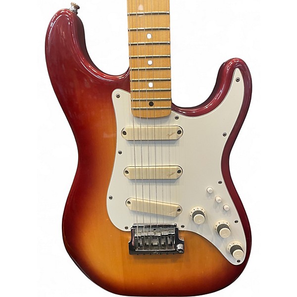 Vintage 1983 Fender Stratocaster Elite Sienna Sunburst Solid Body Electric Guitar