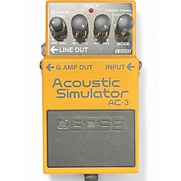 Used BOSS AC3 Acoustic Simulator Effect Pedal
