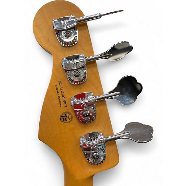 Used Fender American Professional II Jazz Bass Fretless 3 Color Sunburst Electric Bass Guitar
