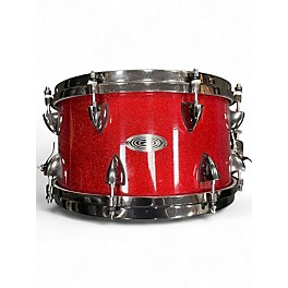 Used Orange County Drum & Percussion 7X13 maple ash red sparkle Drum