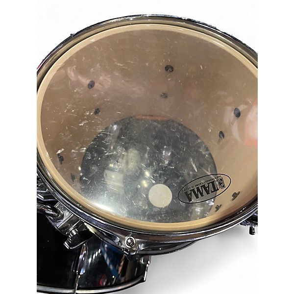 Used TAMA 3 Piece Imperialstar Black Drum Kit