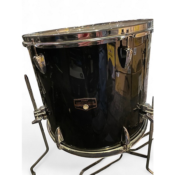 Used TAMA 3 Piece Imperialstar Black Drum Kit