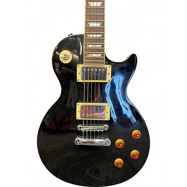 Used Epiphone Les Paul Standard Black Solid Body Electric Guitar