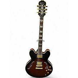 Used Epiphone Sheraton 2 Color Sunburst Hollow Body Electric Guitar
