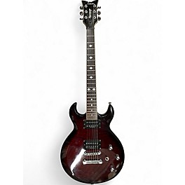 Used Schecter Guitar Research S1 Trans Red Electric Guitar