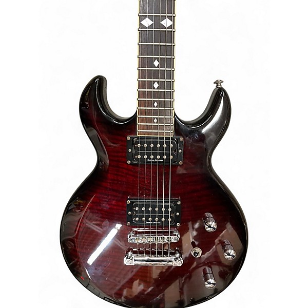 Used Schecter Guitar Research S1 Trans Red Electric Guitar