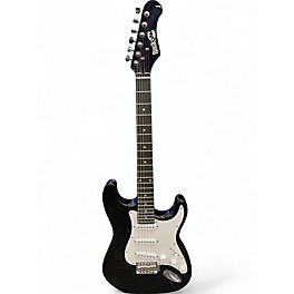 Used Rockjam SSS TYPE Black Solid Body Electric Guitar