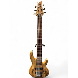 Used ESP LTD B206SM 6 String Natural Electric Bass Guitar