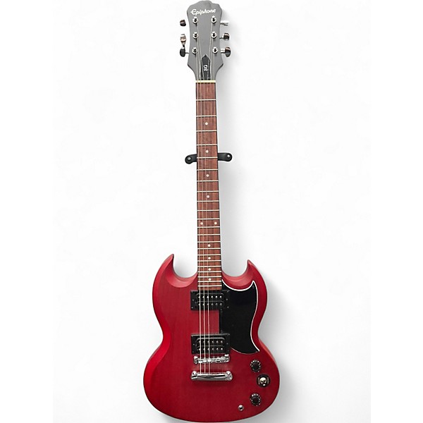 Used Epiphone SG Standard Cherry Solid Body Electric Guitar