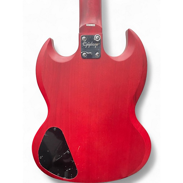 Used Epiphone SG Standard Cherry Solid Body Electric Guitar