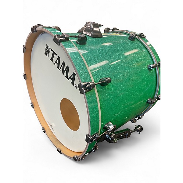 Used TAMA 4 Piece Starclassic Emerald Green Drum Kit