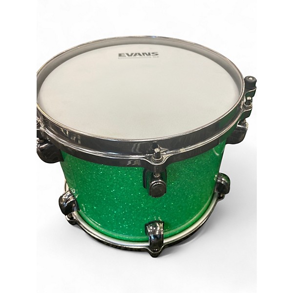 Used TAMA 4 Piece Starclassic Emerald Green Drum Kit
