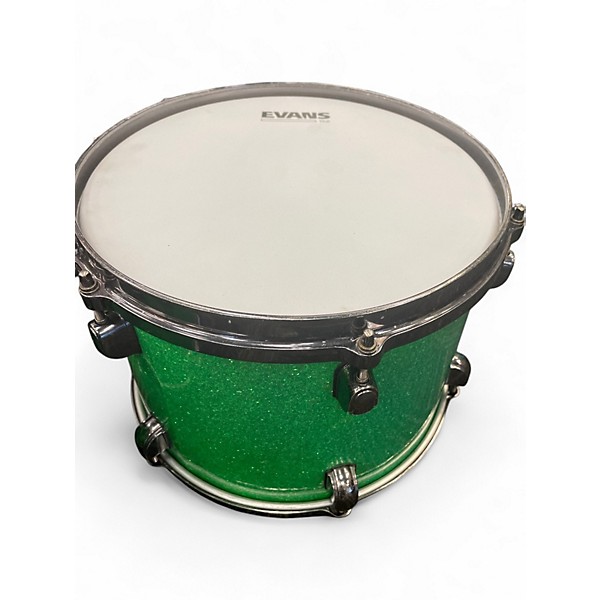 Used TAMA 4 Piece Starclassic Emerald Green Drum Kit