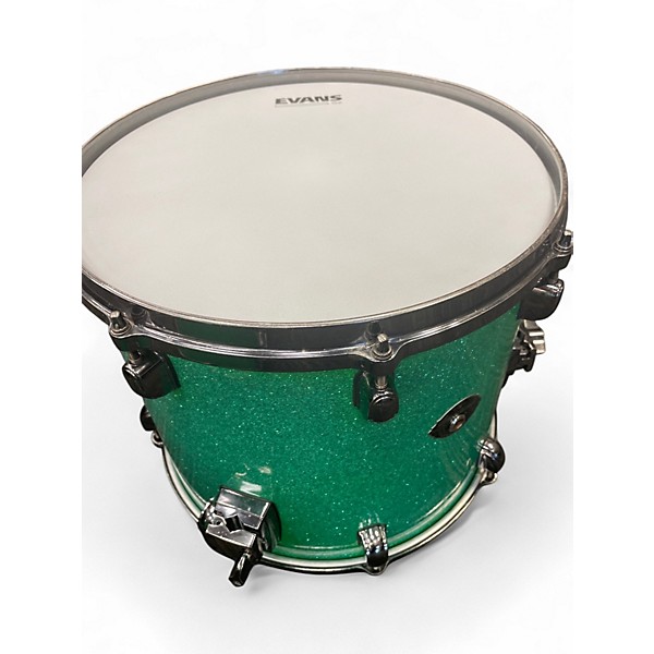 Used TAMA 4 Piece Starclassic Emerald Green Drum Kit