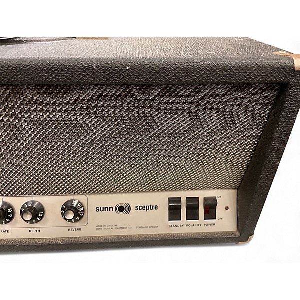 Vintage 1970s Sunn Sceptre Head Tube Guitar Amp Head