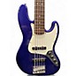 Used Fender Player Jazz Bass V Blue Electric Bass Guitar