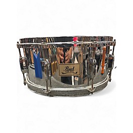 Used Pearl 14in Steel Series Chrome Drum