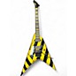 Used Washburn parallaxe V260FR Black and Yellow Solid Body Electric Guitar thumbnail