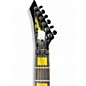 Used Washburn parallaxe V260FR Black and Yellow Solid Body Electric Guitar