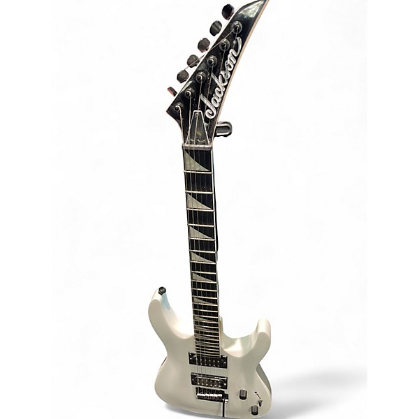 Used Jackson Used Jackson JS22 Dinky Arctic White Solid Body Used Jackson Used Jackson JS22 Dinky Arctic White Solid Body