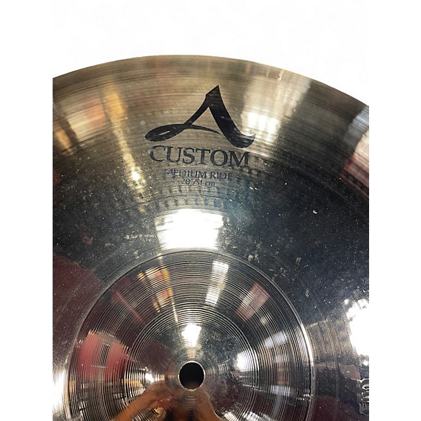 Used Zildjian 20in A Custom Medium Ride Cymbal