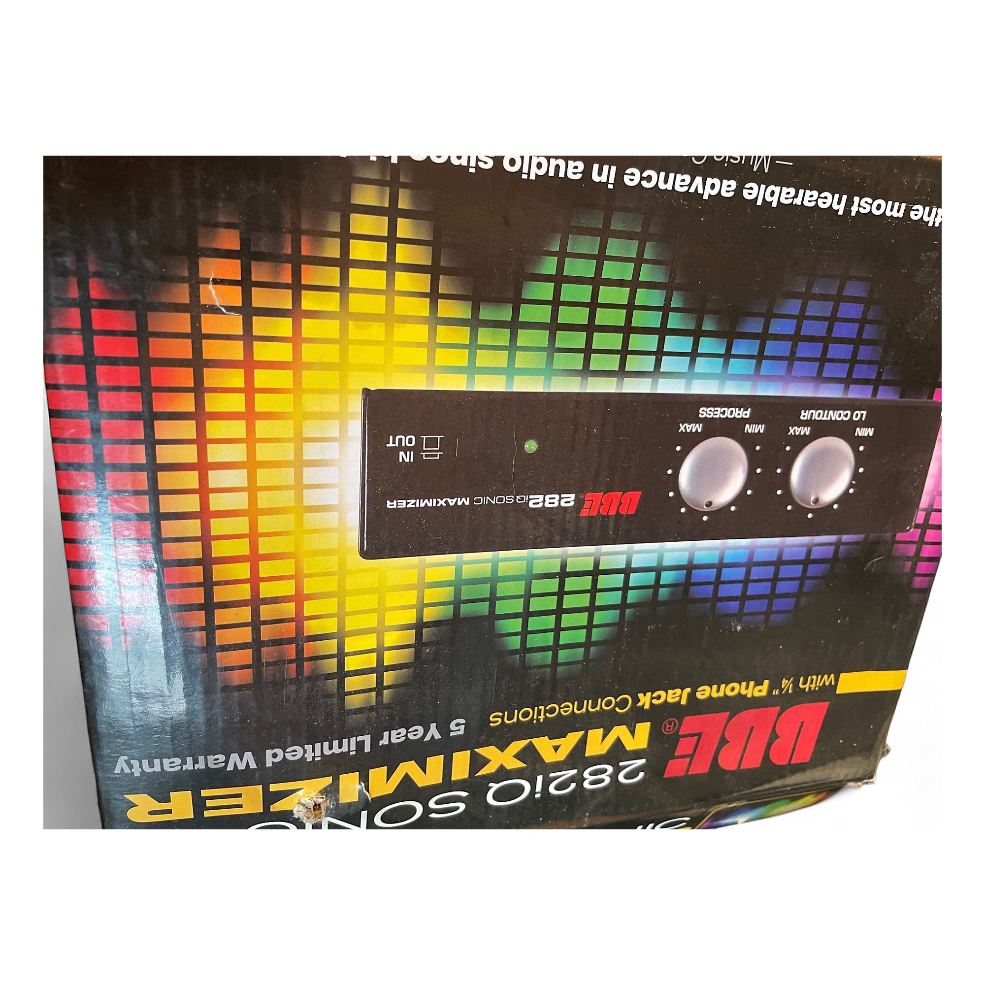 Used BBE Used BBE 282iQ Desktop Sonic Maximizer with Used BBE Used BBE 282iQ Desktop Sonic Maximizer with