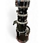 Used Yamaha 5 Piece Stage Custom Black Drum Kit thumbnail