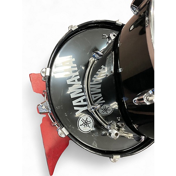 Used Yamaha 5 Piece Stage Custom Black Drum Kit