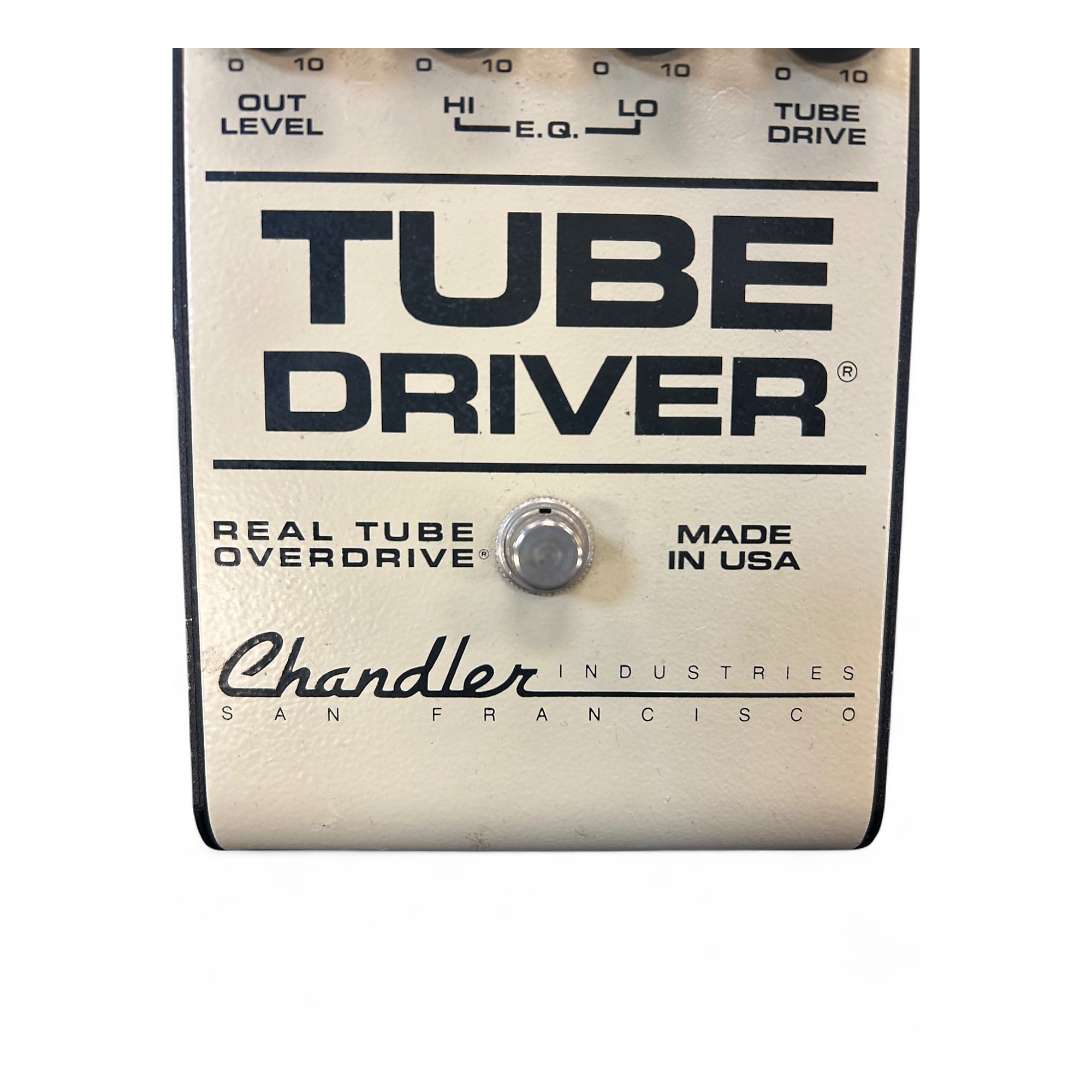 ギター Chandler TUBE OVERDRIVE (TUBE DRIVER) Vintage 1980s Chandler TUBE DRIVER Effect Pedal | Guitar Center