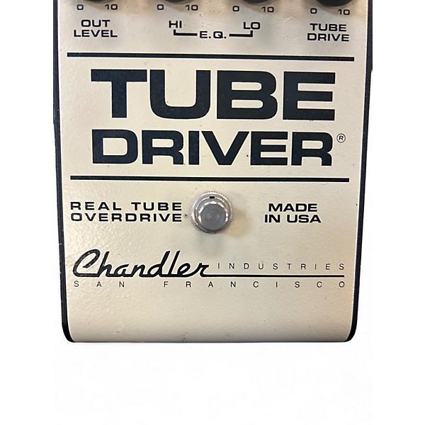 Vintage 1980s Chandler TUBE DRIVER Effect Pedal