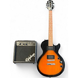 Used Epiphone Les Paul Special II PLAYER PACK 2 Color Sunburst Electric Guitar Pack