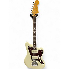 Used Squier Vintage Modified Jazzmaster White Solid Body Electric Guitar