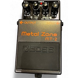 Used BOSS MT2 Metal Zone Distortion Effect Pedal