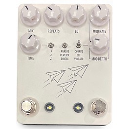 Used JHS Pedals flight delay white Effect Pedal