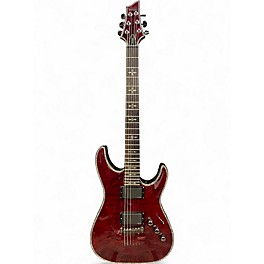 Used Schecter Guitar Research Hellraiser C1 Cherry Solid Body Electric Guitar